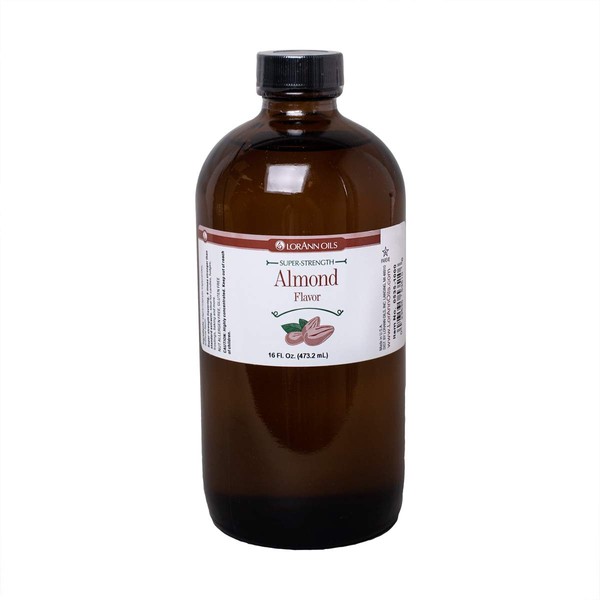 LorAnn Almond SS Flavor, 16 ounce bottle