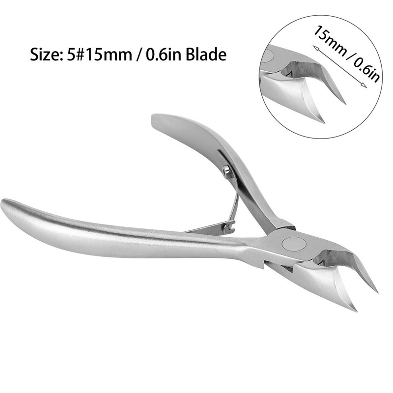 Pedicure Scissor Double Spring Nail Clipper Ingrown Toenail Dead Skin