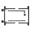 Adjust-A-Gate Full Frame Gate Fence Kit, Hardware for Openings 36"-60",