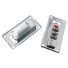 JianLing Combination Lock, Silver, Keyless, 3-Digit Password, Easy to Install,