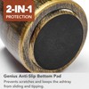 Ashtray with Lid for Outside Patio, Windproof Ash Tray, Bronze