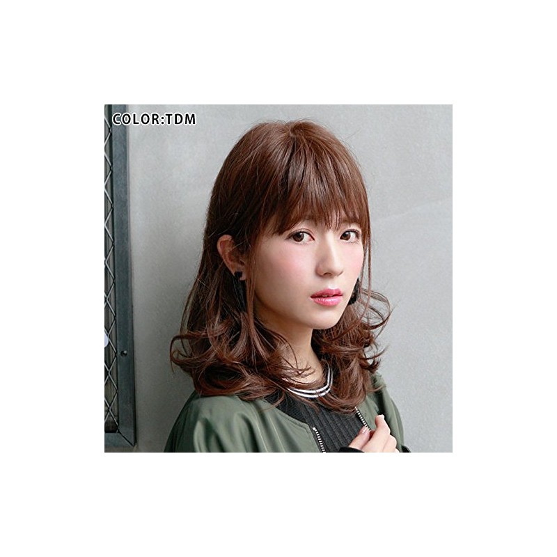 Priscilla A-693 All Wig, Frill Curl Midi Heat Resistant TDM