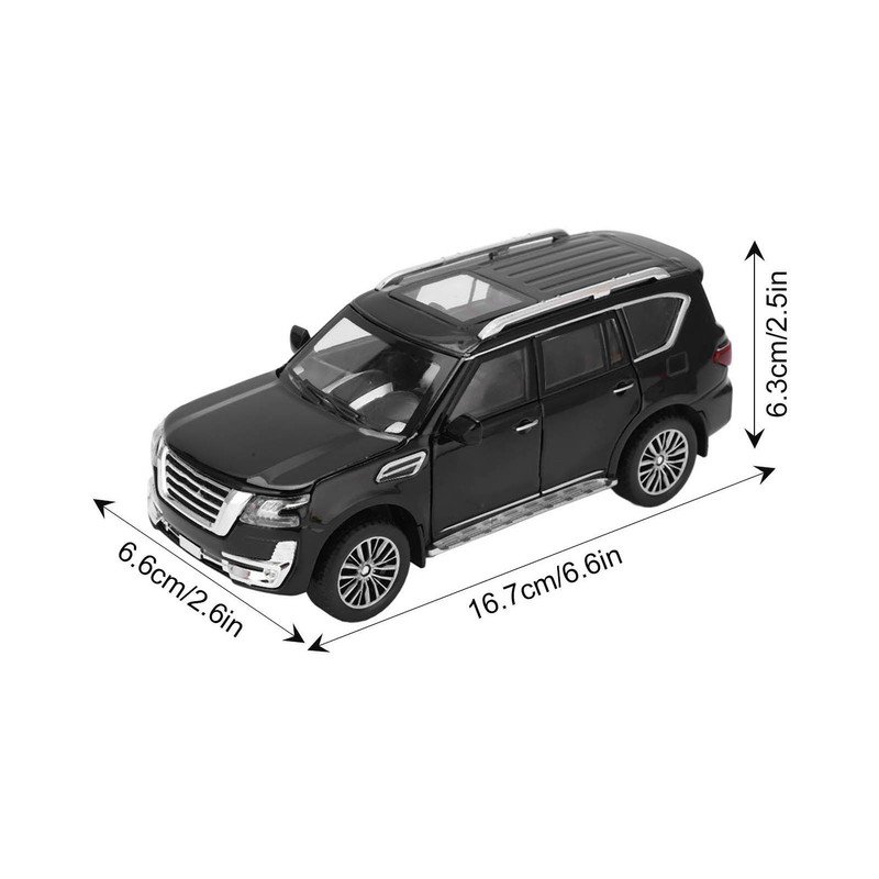 1/32 SUV Car Model Alloy Diecast Pull Back Vehicle Toys