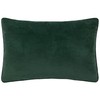 Paoletti Chuan Tranquil Panda Velvet Cushion Cover - Emerald -