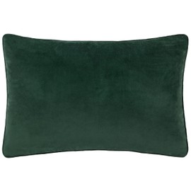 Paoletti Chuan Tranquil Panda Velvet Cushion Cover - Emerald - 40x60cm