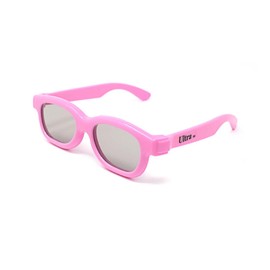 Ultra 2 Pink Childrens Passive 3D Glasses Kids for Use with all Passive TVs Cinema Projectors and RealD Films Movies Circular Polarised 3D Glasses Passive Kids Movies Cinema 3D Glasses