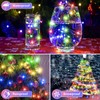 Christmas Tree Lights Multicoloured - 2M/6.6FT x 12 Strands 240LEDs