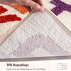 Freyamy TPR Non-Slip Bath Mat for Children, Soft Plush Microfibre