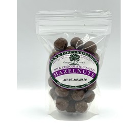 Milk Chocolate Coated Hazelnuts - 8 Oz Bag
