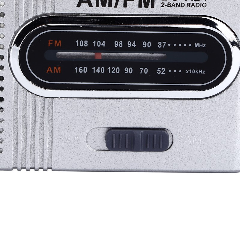 Portable Pocket Radio Mini Radio Player AM FM Compact Radio