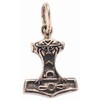 Windalf TorsÂN Small Thor's Hammer Pendant 2 cm Bronze, Fabric