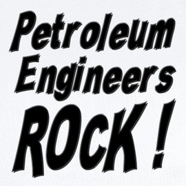 CafePress Petroleum Engineers Rock ! Infant Bodysuit Cute Infant Bodysuit Baby Romper Cloud White