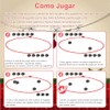 Juegos de Ajedrez Magnéticos, Juego de Ajedrez con Imán, Piedras