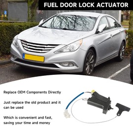 Fuel Door Lock Actuator Fuel Filler Door Opener Actuator - Compatible for Hyundai Sonata 2010-2014 for Hyundai Sonata Hybird 2011-2015 - Replace Part 81590-3S000, 815903S000