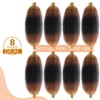 24 Inch Spring Twist Ombre Hair 1B/30/27,8 Packs Cuban Twist