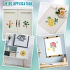 60 Pcs 6x6 Inch Flower Stencils for Painting on Wood