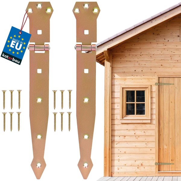 KOTARBAU® Set of 2 Throwing Hinges 250 mm Door Hinge
