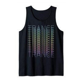 Trance Techno EDM Music DJ Rave Party Festival Tank Top