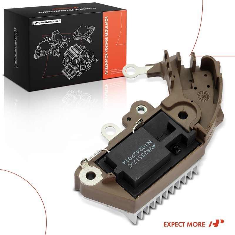A-Premium Alternator Voltage Regulator Compatible with Toyota Tundra 2003-2004, Tundra