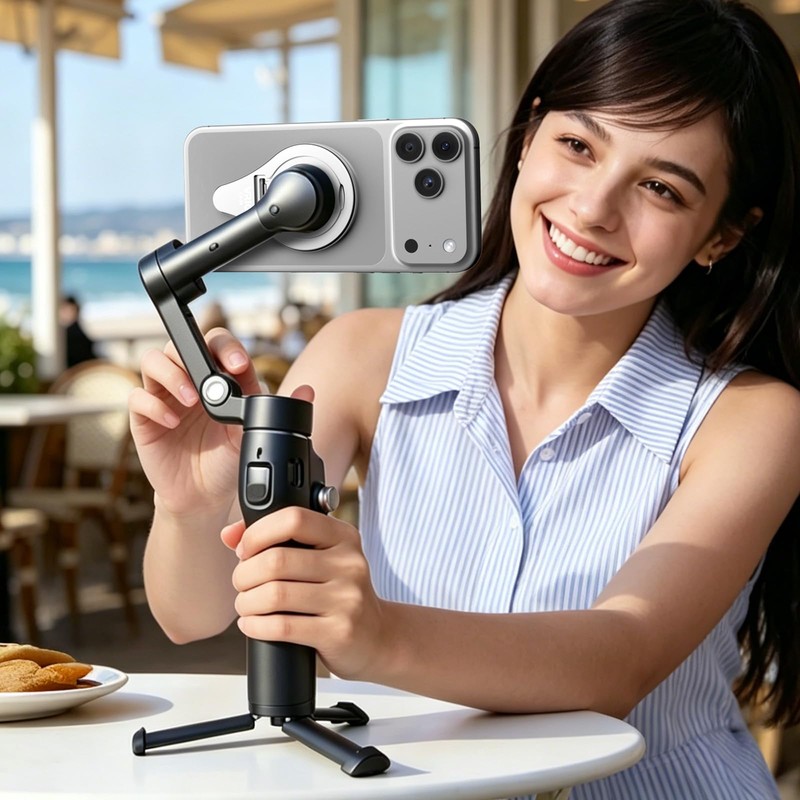 VRIG Aluminum Magnetic Quick Release Mount for DJI Osmo Mobile