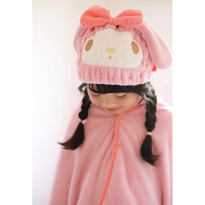Skater TOC11-A Sanrio My Melody Girls' Absorbent Quick Drying Towel