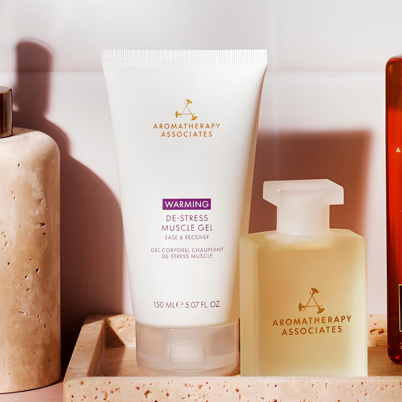Aromatherapy Associates Warming De-Stress Muscle Gel 150ml | Post-Workout &