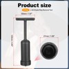 PATIKIL G9 Socket Ring Removal Tool, 4 Pcs PVC Plastic