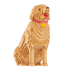 HONLANCH Animal Dog Series Golden Retriever Micro Building Blocks Set(2929PCS) Gift for Adults and Kids