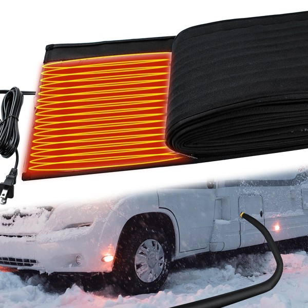 20Ft Heated RV Sewer Hose Cover Electric Heated Sleeve RV