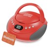 Portable Bluetooth CD Boombox with FM radio | CD, CD-R,