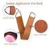 Self Tanning Mitt and Back Lotion Applicators,Super Soft Elastic Cuff