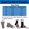 2 Pair Ankle Support Brace, Ankle Compression Sleeve, Compression Socks