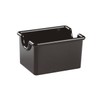 SWEET HOME Black container for sugar and tea cod.BR00620LU cm
