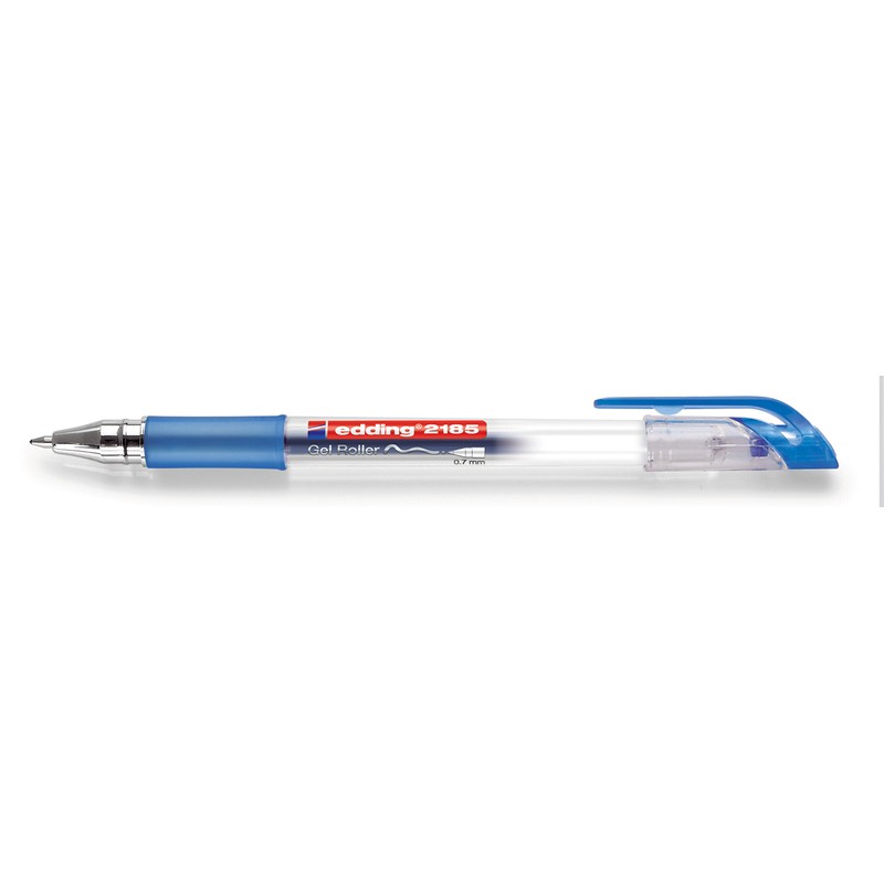 Edding 2185 Gel Rollerball Pens (Standard Colours), 7 Pieces, 0.7