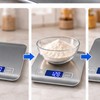 Electronic Kitchen Food Scale for Baking and Cooking – Clear