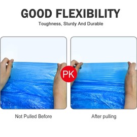 100Pcs plastic protector, arm sleeve cover Disposable arm/sleeve cover waterproof protector, 15.7 "suitable for salons, house cleaning, hotels, restaurants