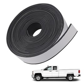 Lusperi Truck Cap Seal Rubber 25FT, for Truck Cap 200 lbs or Less Seal Kit,Camper Shell(2" W x 0.2" H x 25' L)