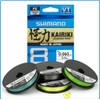 SHIMANO Kairiki 8, 300 metres, yellow, 0.200 mm/17.1 kg, 8-fold