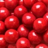 Mini Gumballs 0.5 Inch (Red, 2 Pound)