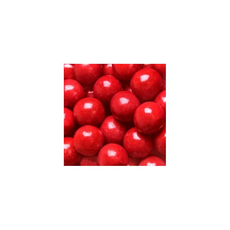 Mini Gumballs 0.5 Inch (Red, 2 Pound)
