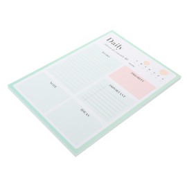 Ciieeo Daily Planner Notepad Academic Management Notebook Efficient to-do List Pad for Study Work Compact Design Easy to Notepad