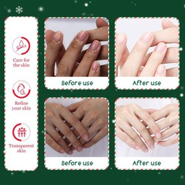 Fengyang Christmas Hand Cream Gift Set, Mini Hand Cream Women's Gift Set, Dry Cracked Hands Foot Moisturising Cream for Winter, Hand Lotion Mother's Day Christmas Birthday Gifts (Boxed)