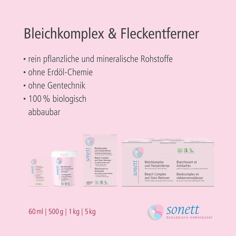 Sonett Bleichkomplex und Fleckentferner, 450 g
