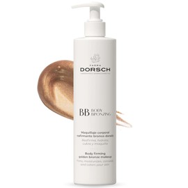 FARMA DORSCH Self-Tanning Body | Body Bronzing | Body Makeup with Instant Glow | Firming & Moisturising | Gold Tone for All Skin Types | 200 ml