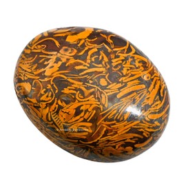 Amazing Gemstone Mariyam Jasper Palm Stone - Hot Massage Worry Stone for Natural Body Chakra Balancing, Reiki Healing and Crystal Grid