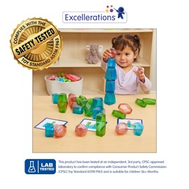 Excellerations Mini Stacking Gems - Set of 30