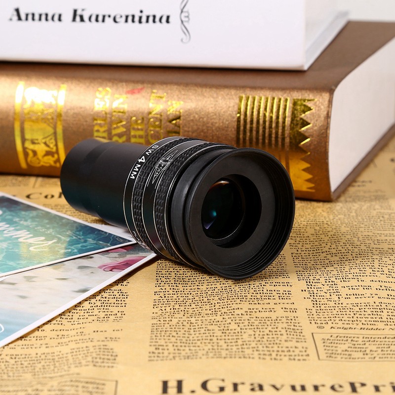 Black 4mm 1.25" 58 Degree Planetary Deep Sky Objects Eyepiece