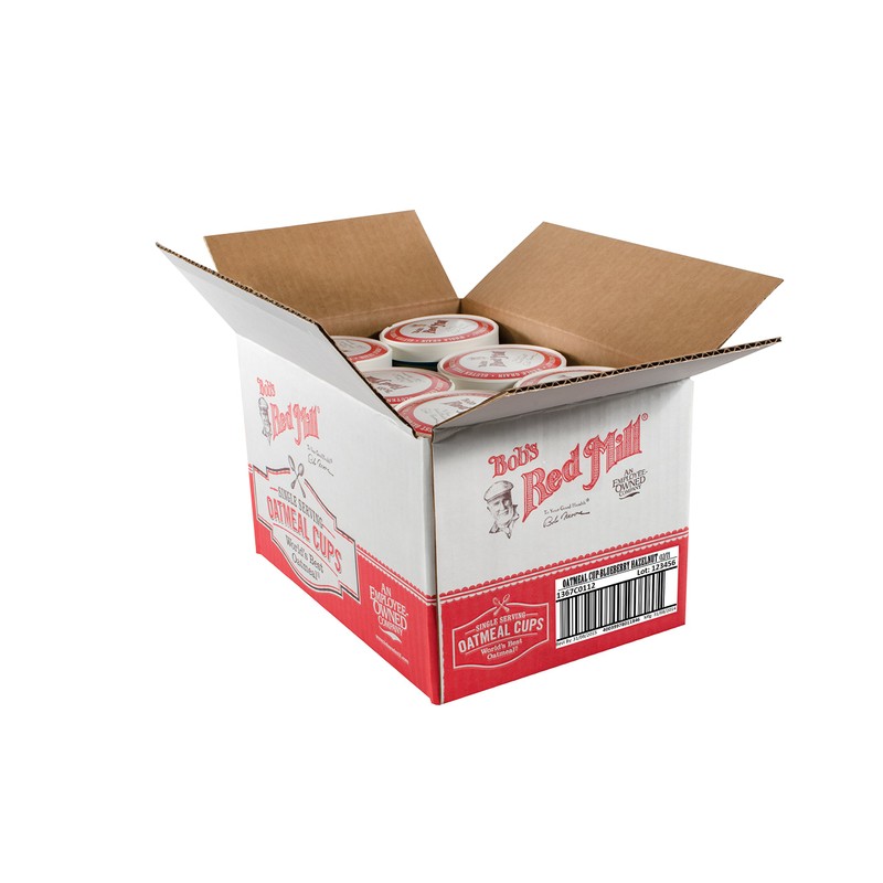 Bobs Red Mill Blueberry Hazelnut Oatmeal Cup, 2.5 Ounce (Pack