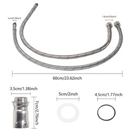 Minnhua Bathroom Tap, Silver Washbasin Tap, Bathroom Fittings, Stainless Steel Washbasin Tap, Washbasin Tap, Single Lever Mixer Tap Bathroom