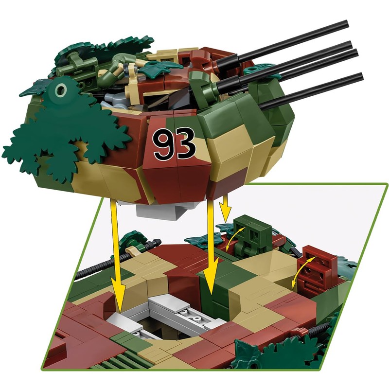 COBI Historical Collection WWII Flakpanzer IV Wirbelwind - Executive Edition